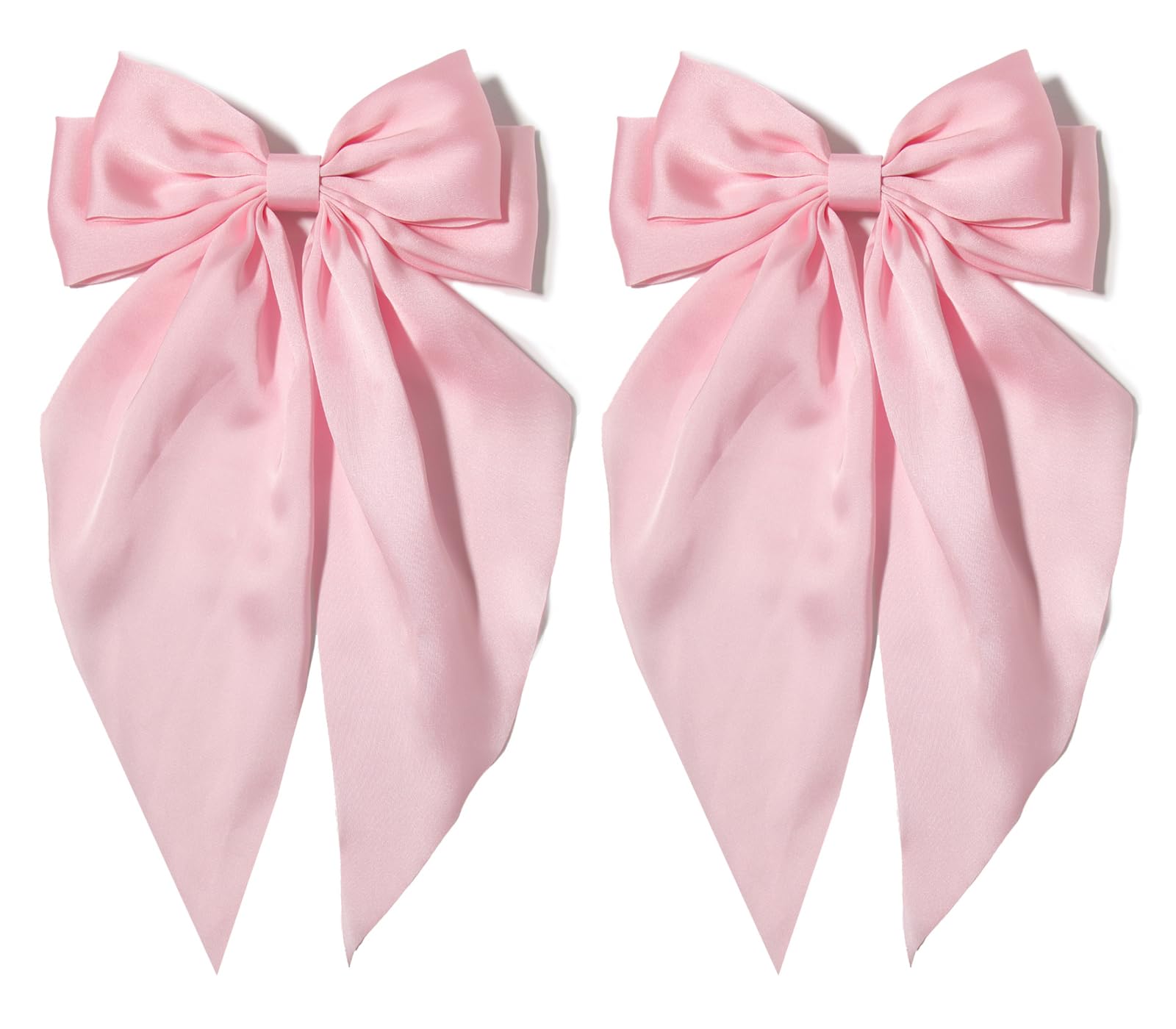 Amazon.com : Furling Pompoms Hair Bows for Women - Pack of 2 Light